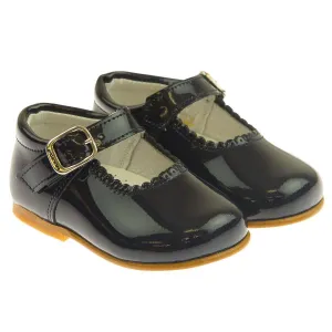 Andanines Girls Patent Leather Mary Jane Shoes