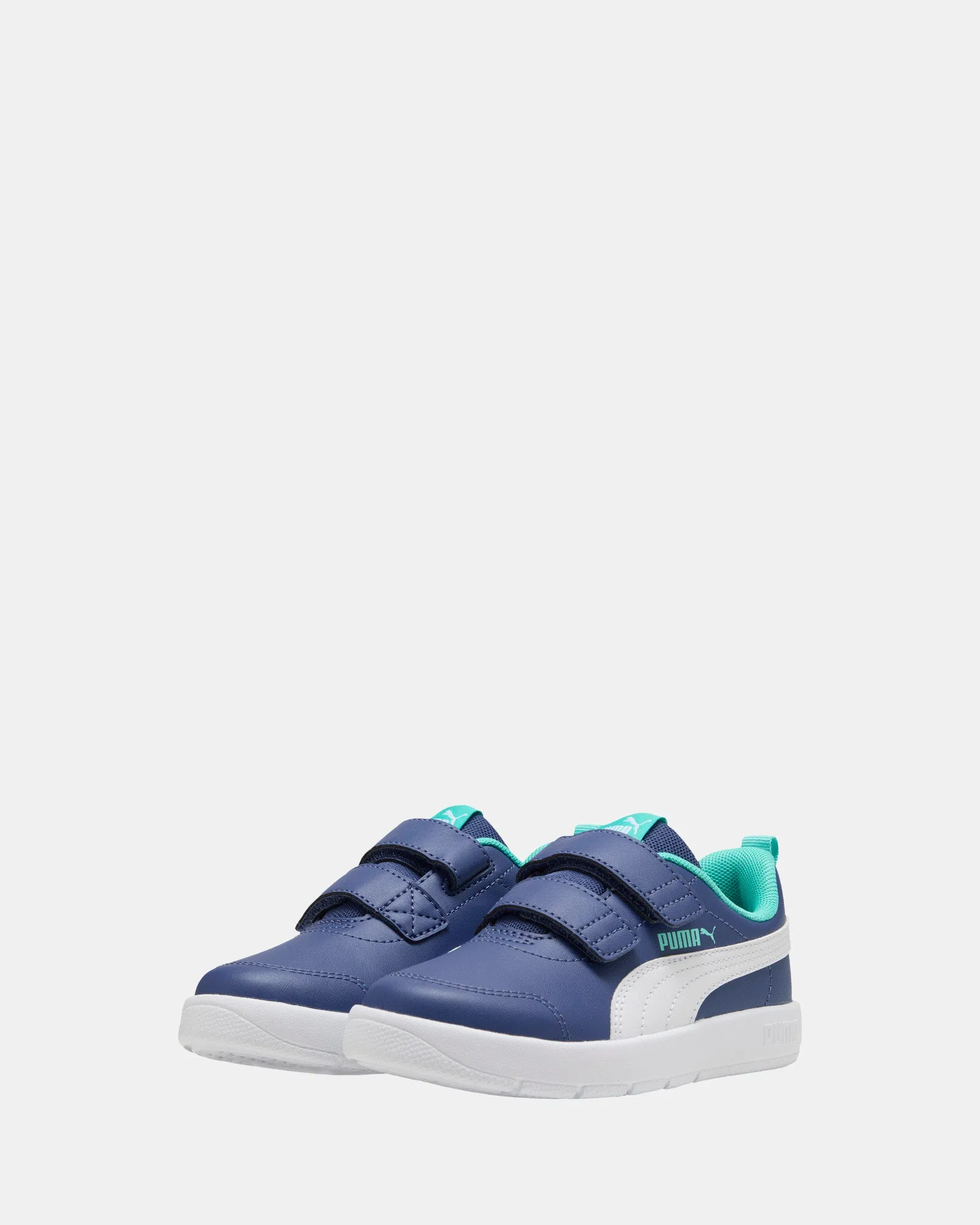 Courtflex V3 V Ps B Dark Blue/White/Bright Blue